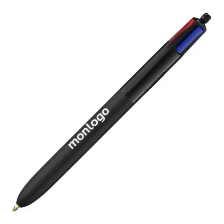 STYLO BIC® 4 COULEURS PERSONNALISÉ 'SOFT STYLE'