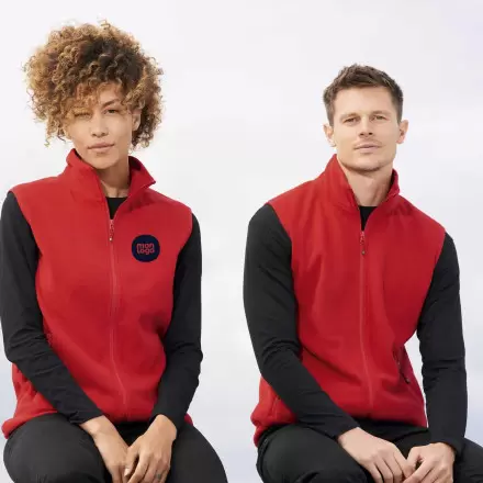 VESTE POLAIRE PERSONNALISÉE SANS MANCHE 'FACTOR'