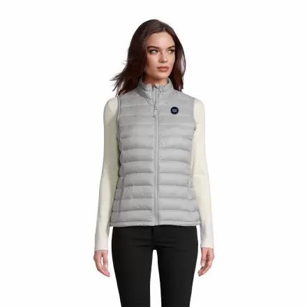 DOUDOUNE SANS MANCHE PERSONNALISABLE FEMME 'WILSON BW' 