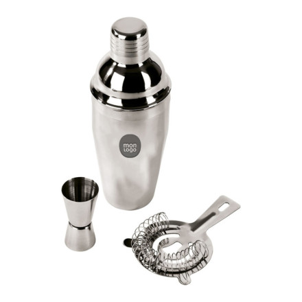 SET PERSONNALISABLE SHAKER COCKTAIL 'SUMMY'