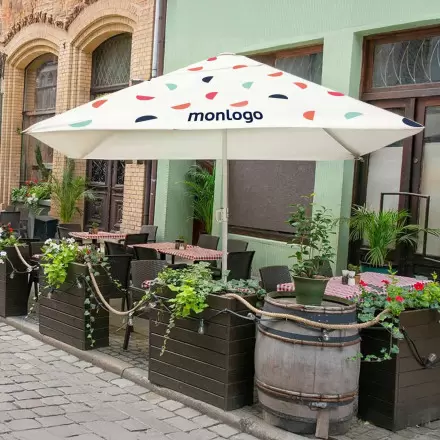 PARASOL TELESCOPIQUE PERSONNALISABLE 'ROTARISE'