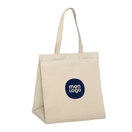 SAC COTON AVEC SOUFFLET PERSONNALISABLE 'DENNIS'