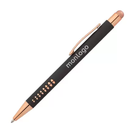 STYLO PERSONNALISABLE 'SOFTLY TOUCH DOT'