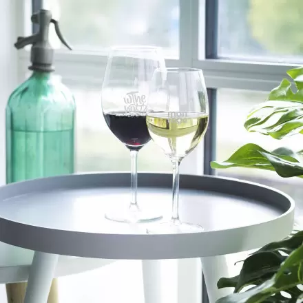 VERRE A VIN PERSONNALISABLE 320 ML 'MONJURA'