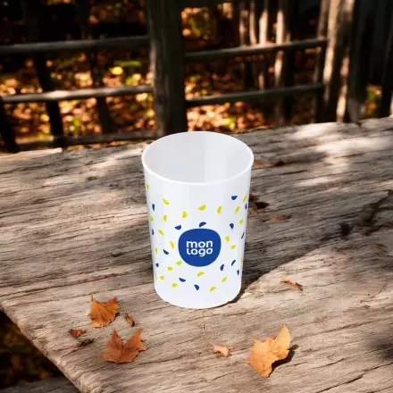 RAPIDE 4J   GOBELET PERSONNALISABLE '25 CL CUP BIO EUROPE' 