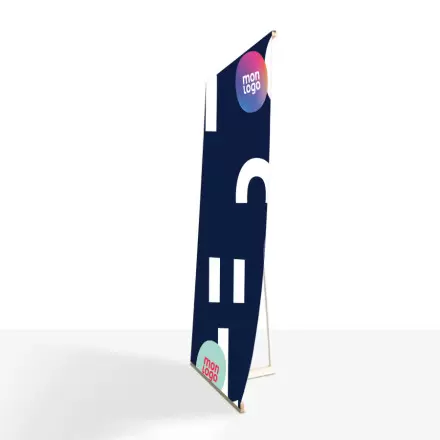 L BANNER PUBLICITAIRE EN BOIS 'REKA' 