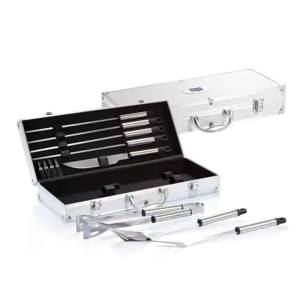 SET BARBECUE 12 USTENSILES PERSONNALISABLES 'MOOREA'