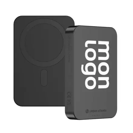 POWERBANK PERSONNALISABLE PLASTIQUE RECYCLE RCS 'ELEGANTI'