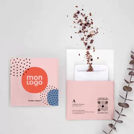 SACHETS DE GRAINES PERSONNALISABLE À SEMER 'SEMILLA'