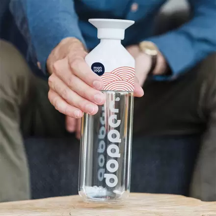 BOUTEILLE EN VERRE PERSONNALISÉE DOPPER® 450 ML 'LOSTRI'