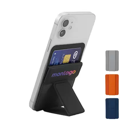 SUPPORT SMARTPHONE PUBLICITAIRE & PORTE CARTES 'CARDFIX'