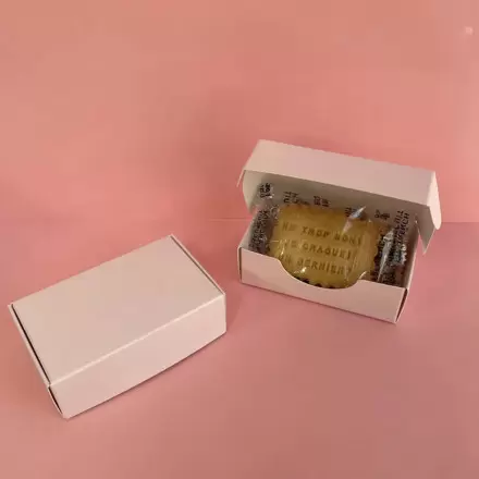 BOÎTE PERSONNALISÉ DE 4 BISCUITS 'DUSNI'