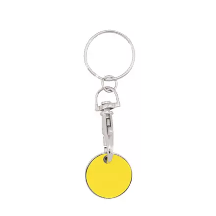 PORTE CLÉS PERSONNALISÉ AVEC JETON EN MÉTAL 'KEMA'