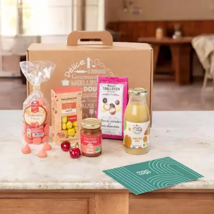 PANIER GOURMAND PUBLICITAIRE 'FARANDOLE DE DOUCEURS'