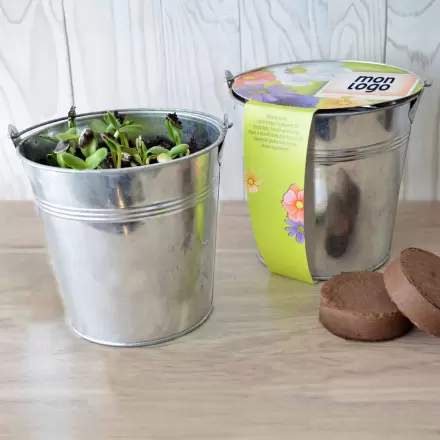 KIT PLANTATION POT ZINC MIF 13ø 'PLANTOU'
