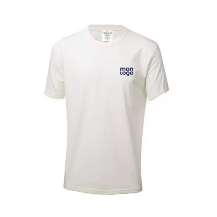 TEE SHIRT PERSONNALISÉ HOMME NATURELLE 'NAYA BIO' 150 GR/M²