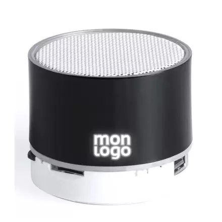 ENCEINTE PERSONNALISABLE 3W LOGO LUMINEUX 'NOVALUMI'
