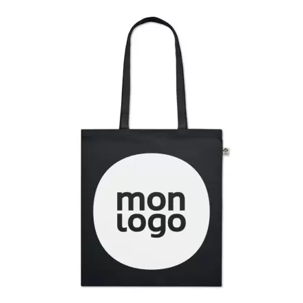 SAC SHOPPING PERSONNALISÉ EN COTON 180 GR 'SUNDO BIO'