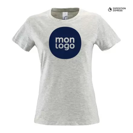 TEE SHIRT PUBLICITAIRE FEMME 'REGENT'   EXPÉDITION EXPRESS 72H