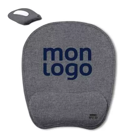 TAPIS DE SOURIS ERGONOMIQUE RPET PERSONNALISABLE 'LEGOLAS'