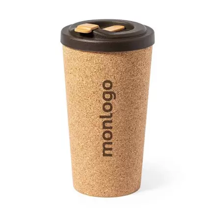 MUG EN LIEGE PERSONNALISABLE MIE 500 ML 'BORIA'