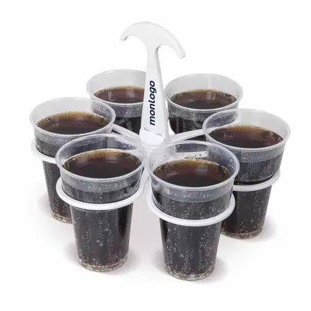 PORTE GOBELETS PUBLICITAIRE 25 55 CL 'EASYPO'