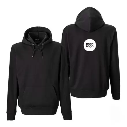 SWEAT CAPUCHE MIXTE UTOPIC PERSONNALISABLE 'SWITA'