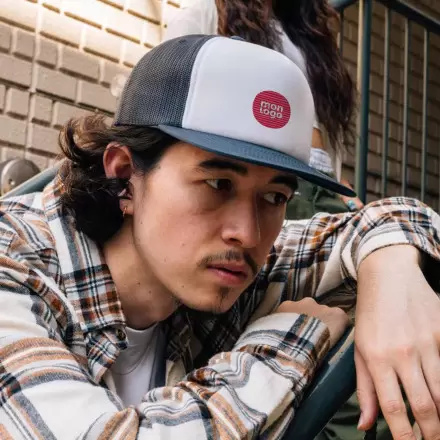 CASQUETTE TRUCKER PERSONNALISÉE PLATE 'FRITZ' 