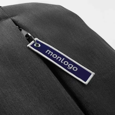 PORTE CLÉS PUBLICITAIRE TISSÉ 'WING RPET' 