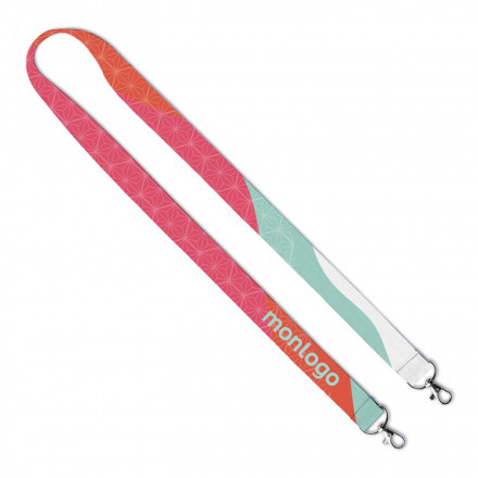 TOUR DE COU PERSONNALISÉ DOUBLE ACCROCHES 'NATHOU RPET'