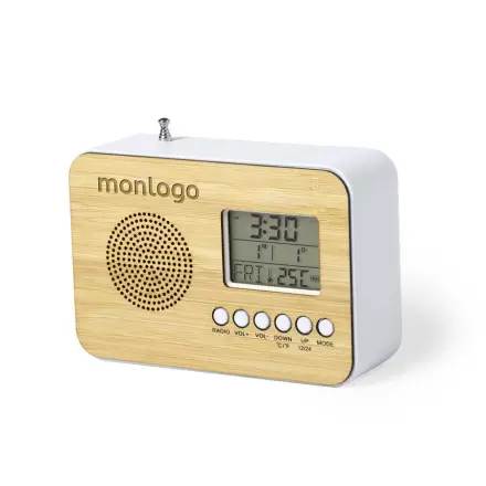 HORLOGE REVEIL RADIO PUBLICITAIRE 'TULIX'