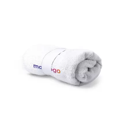 SERVIETTE PERSONNALISABLE SUBLIMATION BLANCHE 40x90 'DULLA' 