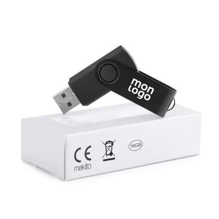 CLÉ USB PERSONNALISÉE 16 GO 'FULL COLOR TWISTER' 