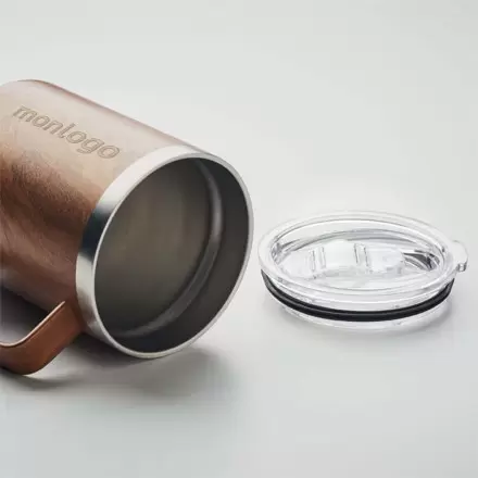 MUG EN ACIER RECYCLÉ PERSONNALISABLE 300 ML 'NAMIIB'