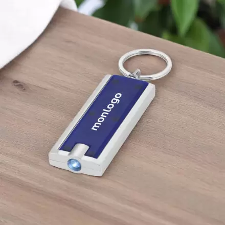 RAPIDE 4J PORTE CLÉS PERSONNALISÉ LUMINEUX 'FLAT'