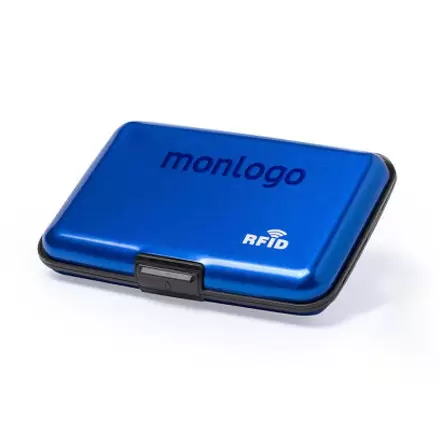 PORTE CARTES PERSONNALISABLE RIGIDE ANTI RDIF 'TARGETA'
