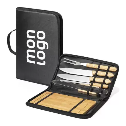 SET BARBECUE PUBLICITAIRE 6 PIECES 'RIBS'
