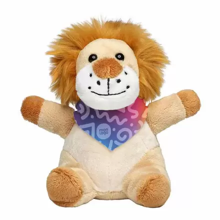 PELUCHES PERSONNALISABLE DE LA SAVANE AVEC BANDANA