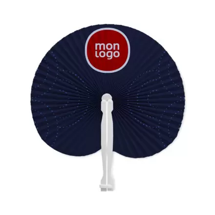 EVENTAIL EN PLASTIQUE PERSONNALISABLE 'BREEZE QUADRI'