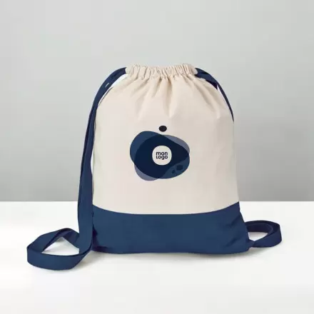 SAC A DOS BICOLORE PERSONNALISABLE 'AURIANO'
