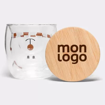 TASSE DOUBLE PAROI PUBLICITAIRE 'KARKKI'