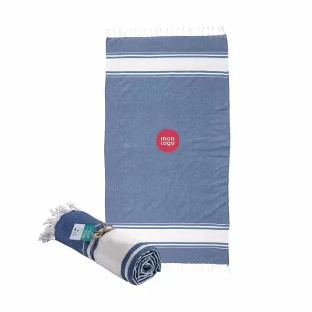 PAREO/FOUTA PERSONNALISABLE 'HORTENSE 180 RPET'