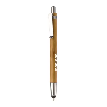STYLO/STYLET EN BAMBOU PERSONNALISÉ 'ANDREA' 4J