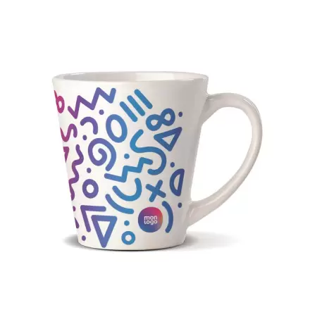 MUG PERSONNALISABLE EN SUBLIMATION 350 ML 'SAMA' 4J