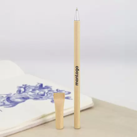 STYLO EN PAPIER PERSONNALISABLE 'PAPELO' EXP.24/48H
