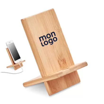 RAPIDE 4J SUPPORT TELEPHONE BAMBOU PERSONNALISABLE 'RAPHY' 
