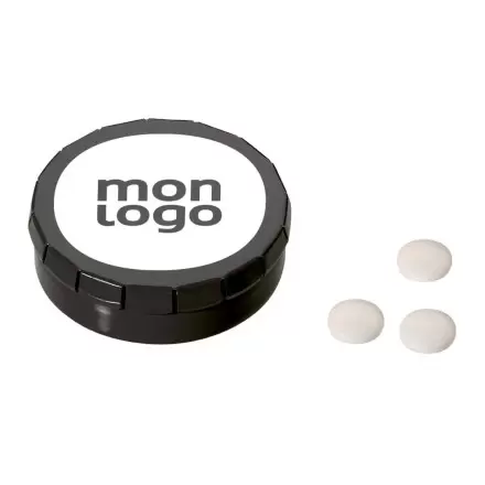 RAPIDE 4J BOÎTE BONBONS MENTHE PERSONNALISABLE 'CLIC CLAC EUROPE' 