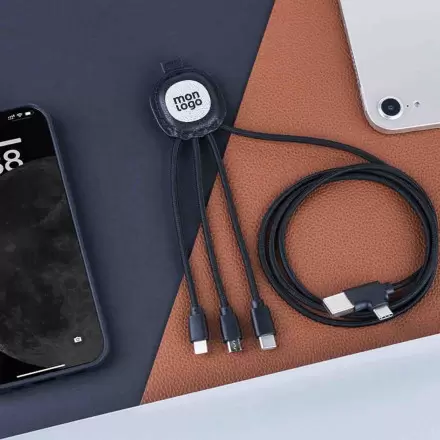 CABLE DE CHARGE PERSONNALISABLE 'INE SMART LONG'