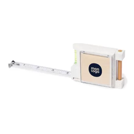METRE 3M ET BLOC NOTES PERSONNALISABLE 'METRO PAD BLE'