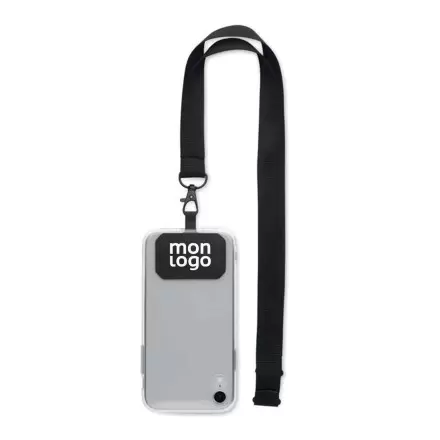 SANGLE POUR TELEPHONE PERSONNALISABLE 'BASICLAN'